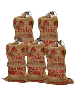 5 XL sacks of Premium Kiln Dried Hardwood Logs